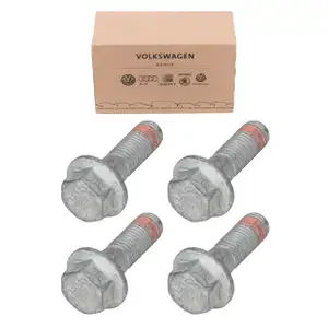 4x ORIGINAL VW Audi Skoda Cupra Sechskantflanschschraube Bremssattel M10x1.25 WHT010143