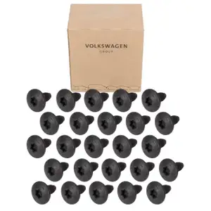 25x ORIGINAL VW Innensechsrund Linsenschraube Schraube M6x12 N90598804