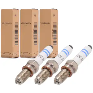 3x ORIGINAL VW SEAT Z&uuml;ndkerze Polo 6 Arona Ibiza 5 1.0 TGi 90 PS 04E905612C