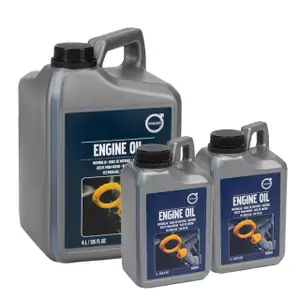 6L 6 Liter ORIGINAL Volvo Motor&ouml;l &Ouml;l SAE 0W20 VCC-RBS0-2AE 31392924 + 31392923