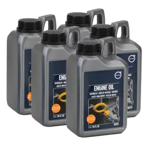 5L 5 Liter ORIGINAL Volvo Motor&ouml;l &Ouml;l SAE 0W30 ACEA A5/B5 1161711