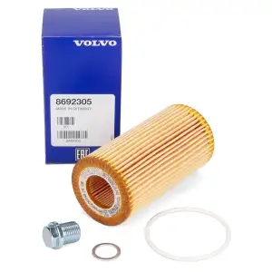 ORIGINAL VOLVO Ölfilter + Schraube C30 C70 S40 S60 S80 V40 V50 V60 V70 XC60 XC70 XC90