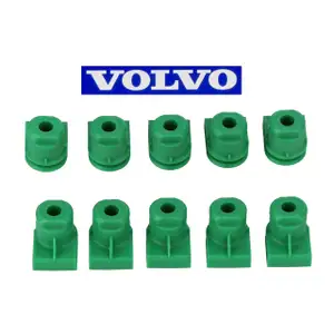 10x ORIGINAL Volvo Clips Befestigungsclips Halteclip Verkleidung 30640541