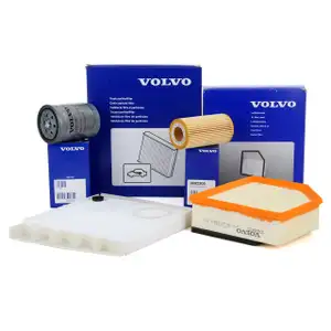 ORIGINAL Volvo Filterset 4-tlg S60 I V70 II XC70 I XC90 I 2.4 D / D5 126-185 PS bis Fgst.