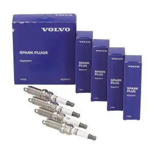 4x ORIGINAL Volvo Z&uuml;ndkerzen V60 2 XC40 536 2.0 T4 T5 B3 B4 B5 32290012