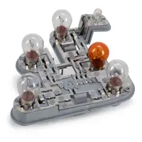 ORIGINAL Mercedes lamp holder + lamps C-Class W204 sedan rear right 2048201600