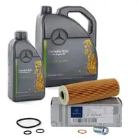 6 liters of ORIGINAL Mercedes-Benz OIL Engine oil 5W30 MB 229.51 + oil filter 2711800509
