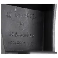 ORIGINAL Opel Halter Sto&szlig;stange Heckverkleidung Corsa D hinten links 13179903