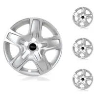 4x ORIGINAL Ford hubcap wheel cover 16 inch SILVER 1577633 for C-MAX FOCUS II