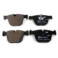 ORIGINAL BMW Bremsscheiben + ATE Ceramic Beläge + Wako 5er E61 545i 550i 535d hinten