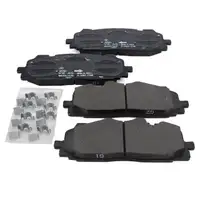 ORIGINAL AUDI VW Bremsbeläge + 2x Sensor A4 B9 A6 C8 A7 4K A8 Q7 Q8 Touareg CR7 vorne