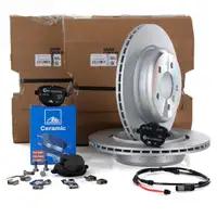 ORIGINAL BMW brake discs + ATE ceramic pads + Wako 5 Series F11 520-530i 518-525d rear