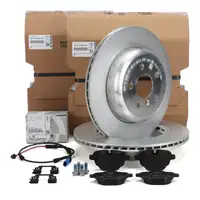 ORIGINAL BMW Bremsscheiben + Bel&auml;ge + Wako 5er G31 520-530i 518-530d 6er G32 620d hinten