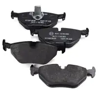 ORIGINAL BMW Bremsbeläge + Warnkontaktsensor 5er E39 Limo 520-540i 520-530d hinten
