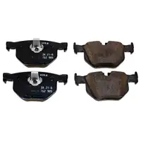ORIGINAL BMW Bremsscheiben + Beläge + Wako 5er E60 520i 523i 520d 525d vorne + hinten
