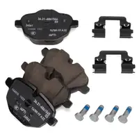 ORIGINAL BMW Bremsscheiben + Beläge + Sensor 5er F10 Limousine 520-530i 518-525d hinten