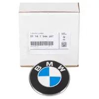 ORIGINAL BMW Emblem &Oslash; 70mm Z4 E85 E89 Roadster E86 Coupe vorne 51147044207