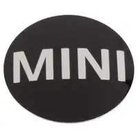 4x ORIGINAL MINI Emblem Logo Felgenaufkleber Kappe Ø 45mm R50 R53 R52 6767399