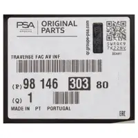 ORIGINAL Citroen Peugeot front sheet metal cross member bumper 3008 Berlingo front 9814630380