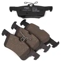 ORIGINAL Peugeot Bremsscheiben + Bremsbeläge 308 II / 308 SW II hinten