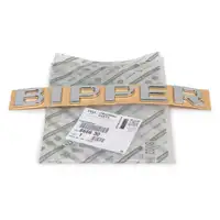 ORIGINAL Peugeot emblem badge lettering rear door Bipper rear 8666.30