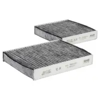 ORIGINAL Citroen Peugeot Innenraumfilter Pollenfilter Aktivkohlefilter Satz