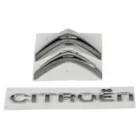 ORIGINAL Citroen emblem logo lettering set for tailgate 7810.Z6 for C4 II (B7)