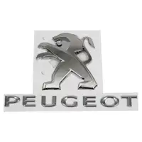 ORIGINAL Peugeot Emblem Plakette Logo Heckklappe CHROM 98057002VD f&uuml;r 308 II