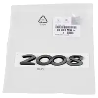 ORIGINAL Peugeot emblem logo lettering tailgate 98002499DX for 2008