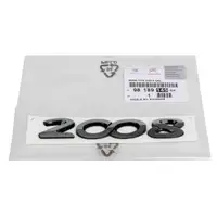 ORIGINAL Peugeot emblem badge lettering tailgate 2008 (CU_) 98189145DX