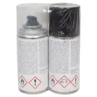 ORIGINAL Citroen Peugeot Lackspray Set OBSIDIEN SCHWARZ EXL 2x 150ml 1650287380