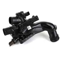 ORIGINAL Peugeot Thermostatgehäuse + Sensor + Dichtung 9808646980