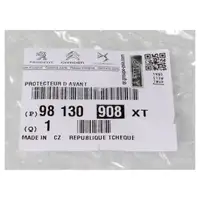 ORIGINAL Citroen Schutzleiste Zierleiste T&uuml;r SCHWARZ C3 III vorne rechts 98130908XT