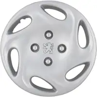ORIGINAL Peugeot Radkappe Radblende 14 Zoll FLORIDA SILBER (1 Stück) 206 5416.A1