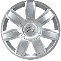 1x ORIGINAL Citroen Radkappe Radblende 15 Zoll Silber COPACABANA Berlingo 5416.J3