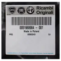 ORIGINAL Fiat Motorhaubend&auml;mmung D&auml;mmmatte Motorhaube 500 500C 51968984