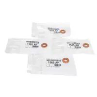 4x ORIGINAL PSA Dichtring Düsenhalter Einspritzdüse JUMPER BOXER 2.2 HDi 1565.AH