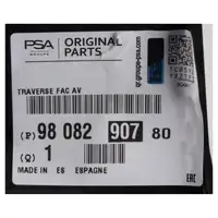 ORIGINAL PSA front panel Jumpy Spacetourer Expert Traveller front 9808290780
