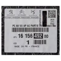 ORIGINAL Peugeot Citroen Bumper Jumpy Expert (V_) front 1615649280