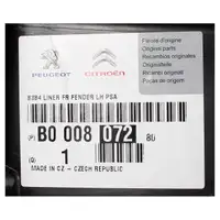 ORIGINAL Citroen Peugeot Kotfl&uuml;gelverkleidung C1 II 108 vorne links B000807280