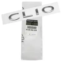 ORIGINAL Renault Emblem Plakette Logo Schriftzug CLIO IV hinten 908890688R