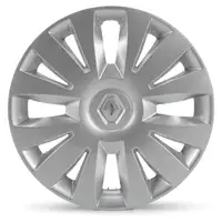 4x ORIGINAL Renault Radkappe Radblende 15 Zoll Silber Clio 3 Modus 8200833418