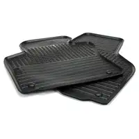 ORIGINAL Skoda Gummimatten Fu&szlig;matten Automatten Satz 4-tlg OCTAVIA II DCC600002A