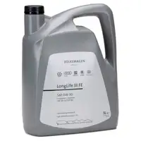 ORIGINAL AUDI VW Filterset + 5L 0W30 Motoröl Golf 7 Passat B8 Tiguan A3 8V Q2 1.2/1.4 TSI