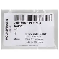 ORIGINAL VW Abdeckung Schiebet&uuml;r Transporter Multivan T5 T6 links 7H0868639C 9B9