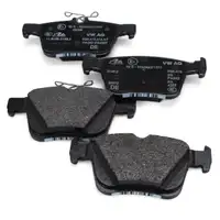 ORIGINAL AUDI VW Bremsscheiben + Bremsbeläge Golf 7 T-Roc Touran A3 8V Q2 GA TT FV hinten