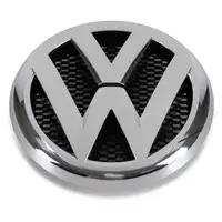 ORIGINAL VW Emblem Logo K&uuml;hlergrill Chrom Schwar Amarok 2HB S1B 2H0853601A ULM