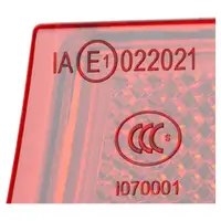 ORIGINAL VW R&uuml;ckstrahler Reflektor Katzenauge Touran ab Mj 2007 hinten rechts 1T0945106A