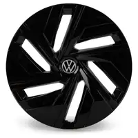 4x ORIGINAL VW Radkappe Radblende 18 Zoll Schwarz ID.4 ID.5 11A601147E ZKC