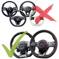 ORIGINAL Mercedes Lenkradverkleidung für AMG Lenkrad W205 W213 W177 GLC unten 0004641900